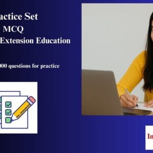 Practice Set (MCQ) of ASRB NET Extension Education