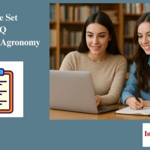 Practice Set (MCQ) of ASRB NET Agronomy