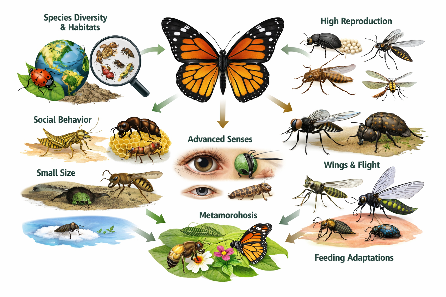 Nag Insect Dominance Of Insects In The Animal Kingdom - Indianagriexam.com
