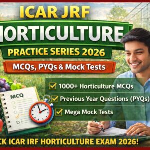 ICAR JRF Horticulture Practice Series for sale