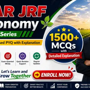 ICAR JRF Agronomy Practice Series Memory Based PYQ
